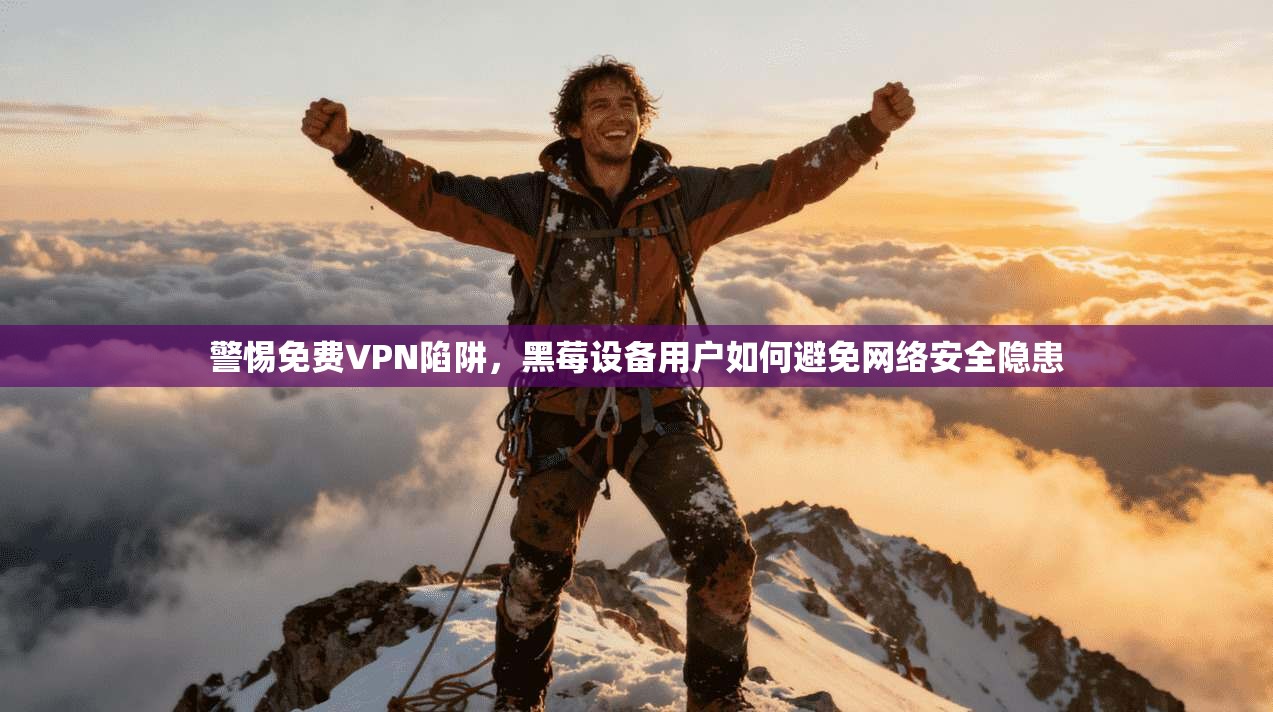 警惕免费VPN陷阱，黑莓设备用户如何避免网络安全隐患
