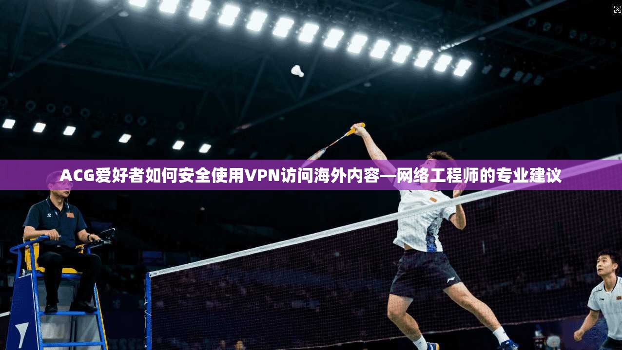 ACG爱好者如何安全使用VPN访问海外内容—网络工程师的专业建议