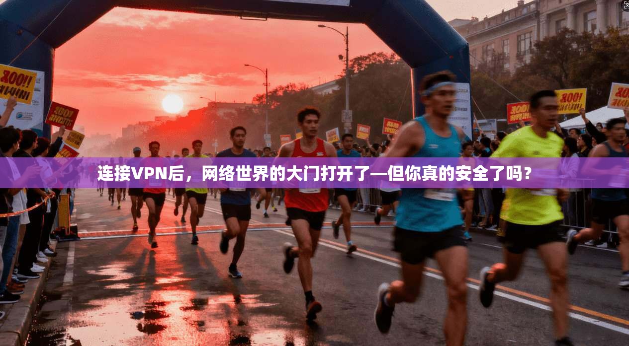 连接VPN后，网络世界的大门打开了—但你真的安全了吗？