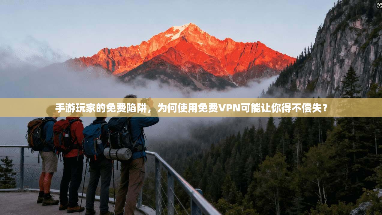 手游玩家的免费陷阱，为何使用免费VPN可能让你得不偿失？