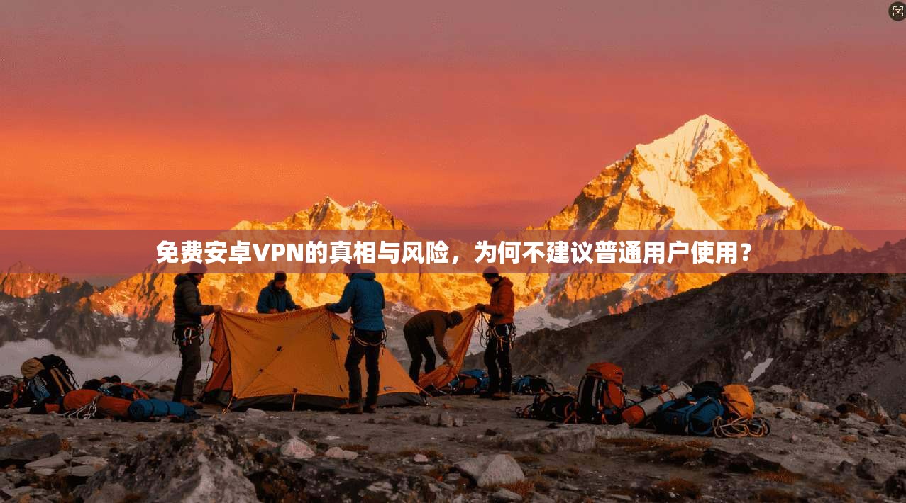 免费安卓VPN的真相与风险,为何不建议普通用户使用? 免费安卓VPN的真相与风险,为何不建议普通用户使用?