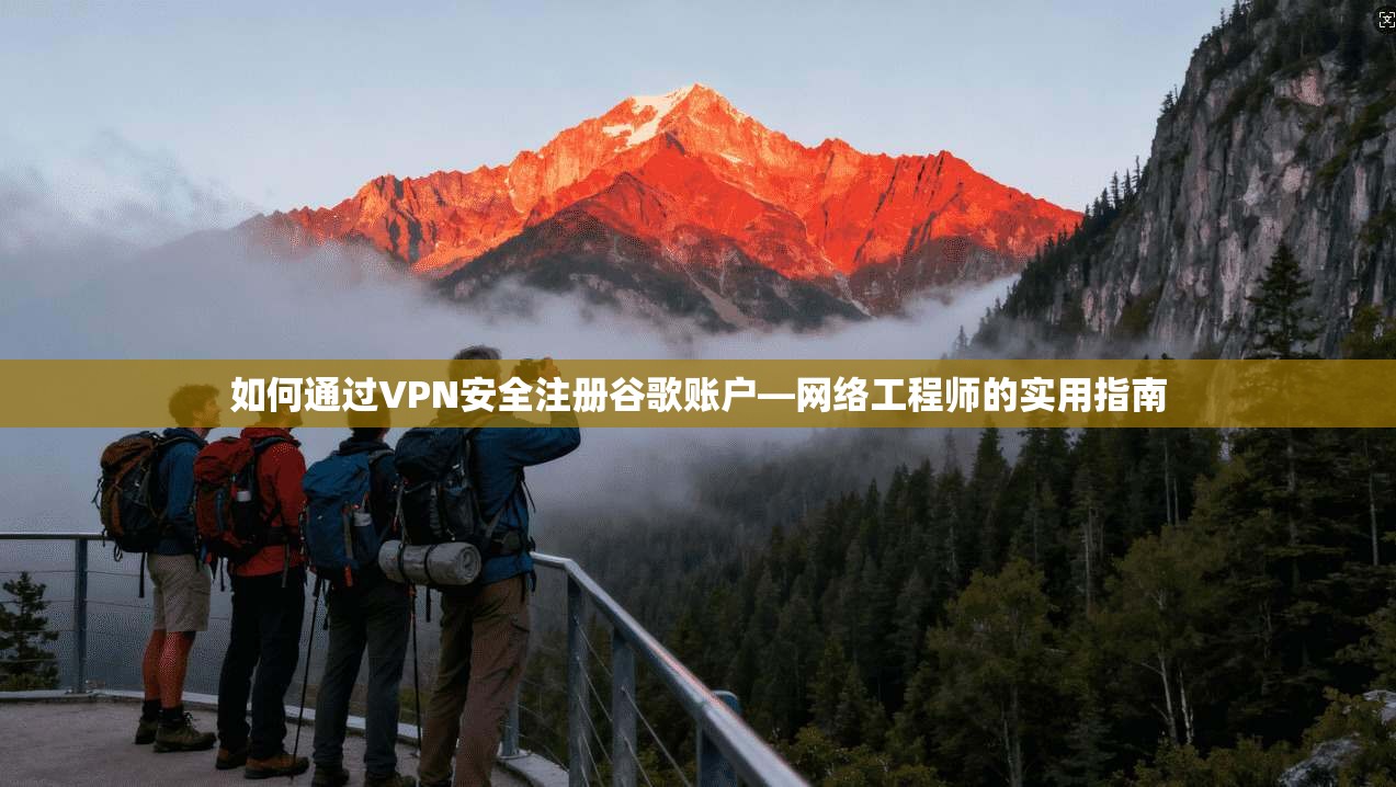 如何通过VPN安全注册谷歌账户—网络工程师的实用指南