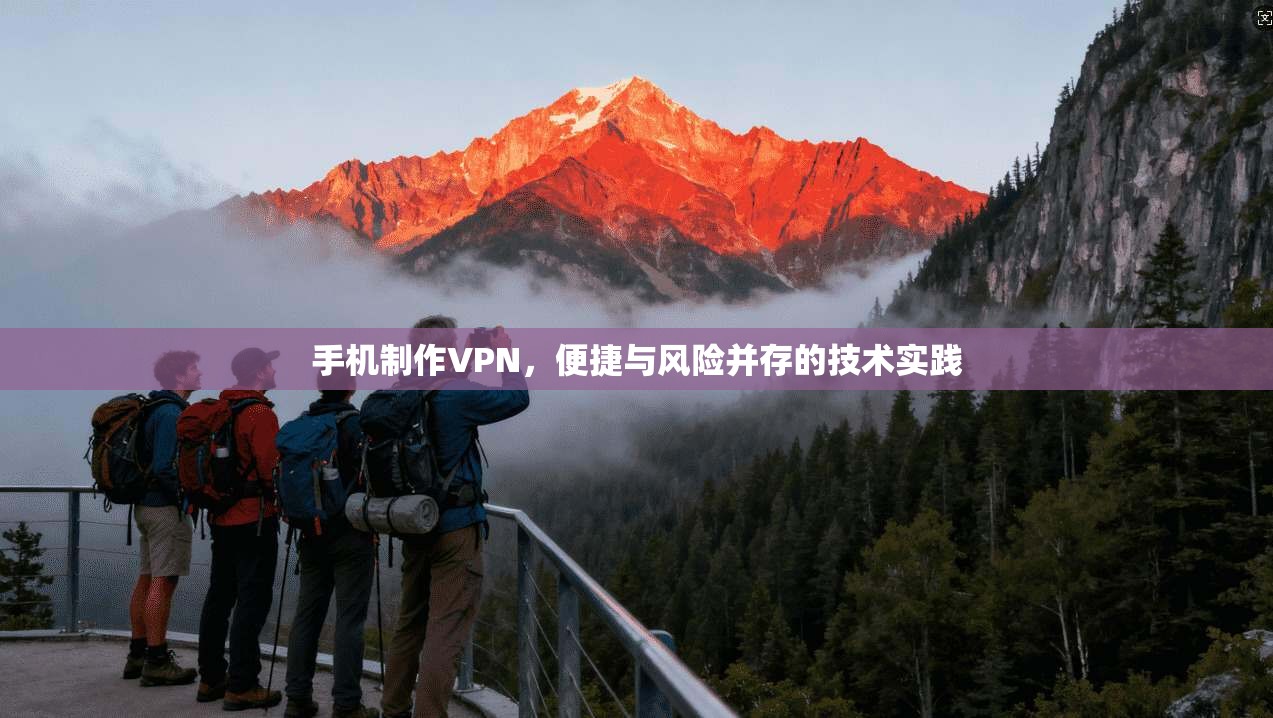 手机制作VPN,便捷与风险并存的技术实践 手机制作VPN,便捷与风险并存的技术实践