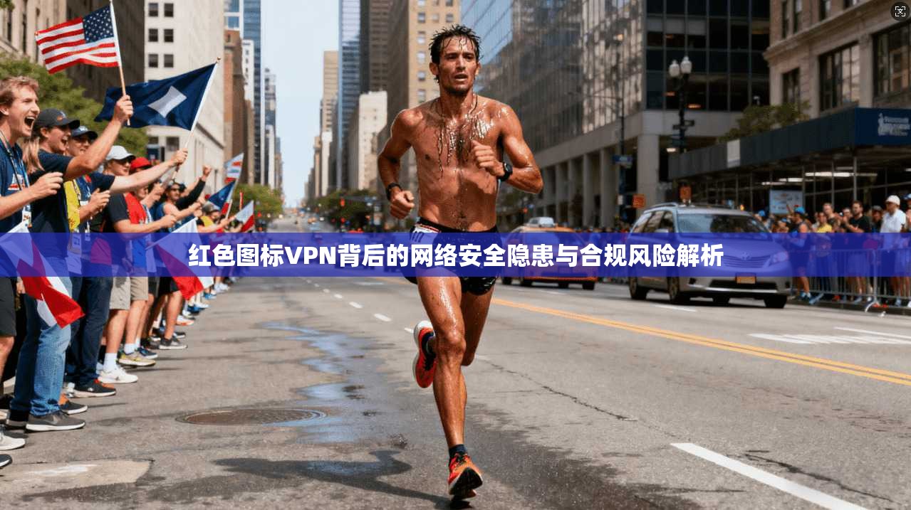 红色图标VPN背后的网络安全隐患与合规风险解析