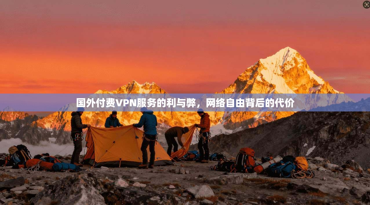 国外付费VPN服务的利与弊，网络自由背后的代价