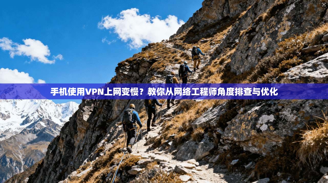 手机使用VPN上网变慢？教你从网络工程师角度排查与优化