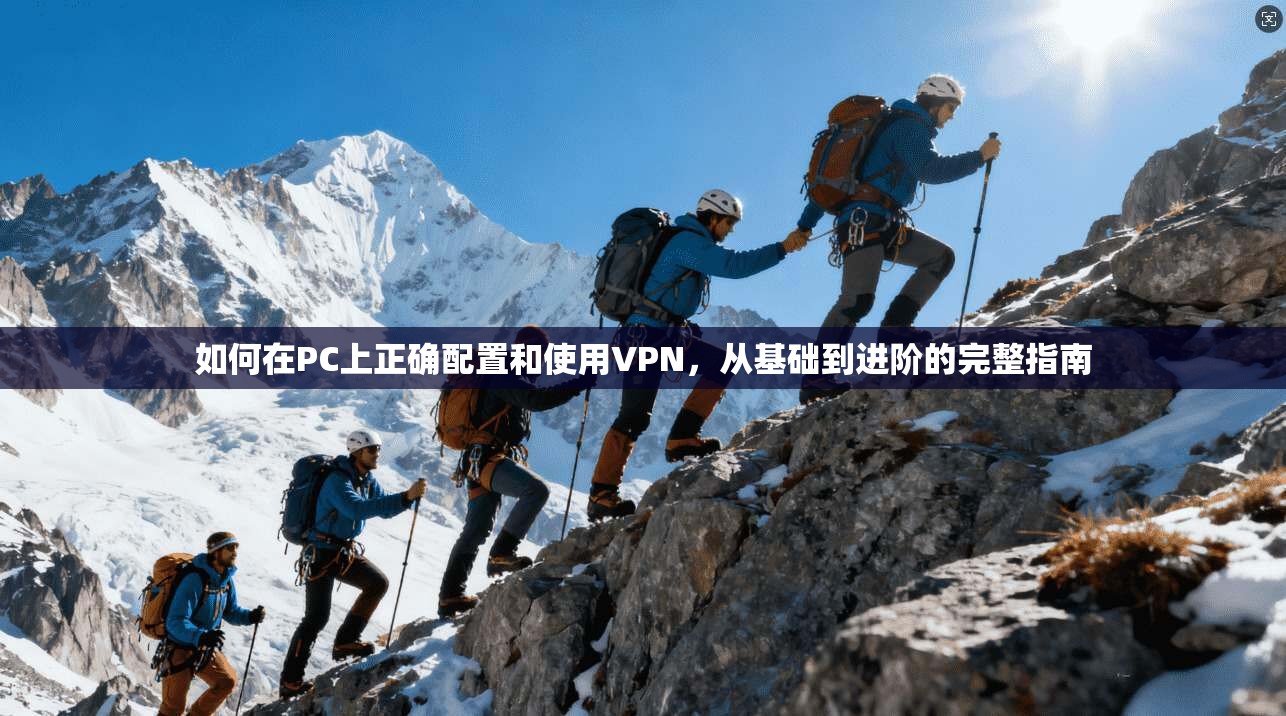 如何在PC上正确配置和使用VPN，从基础到进阶的完整指南