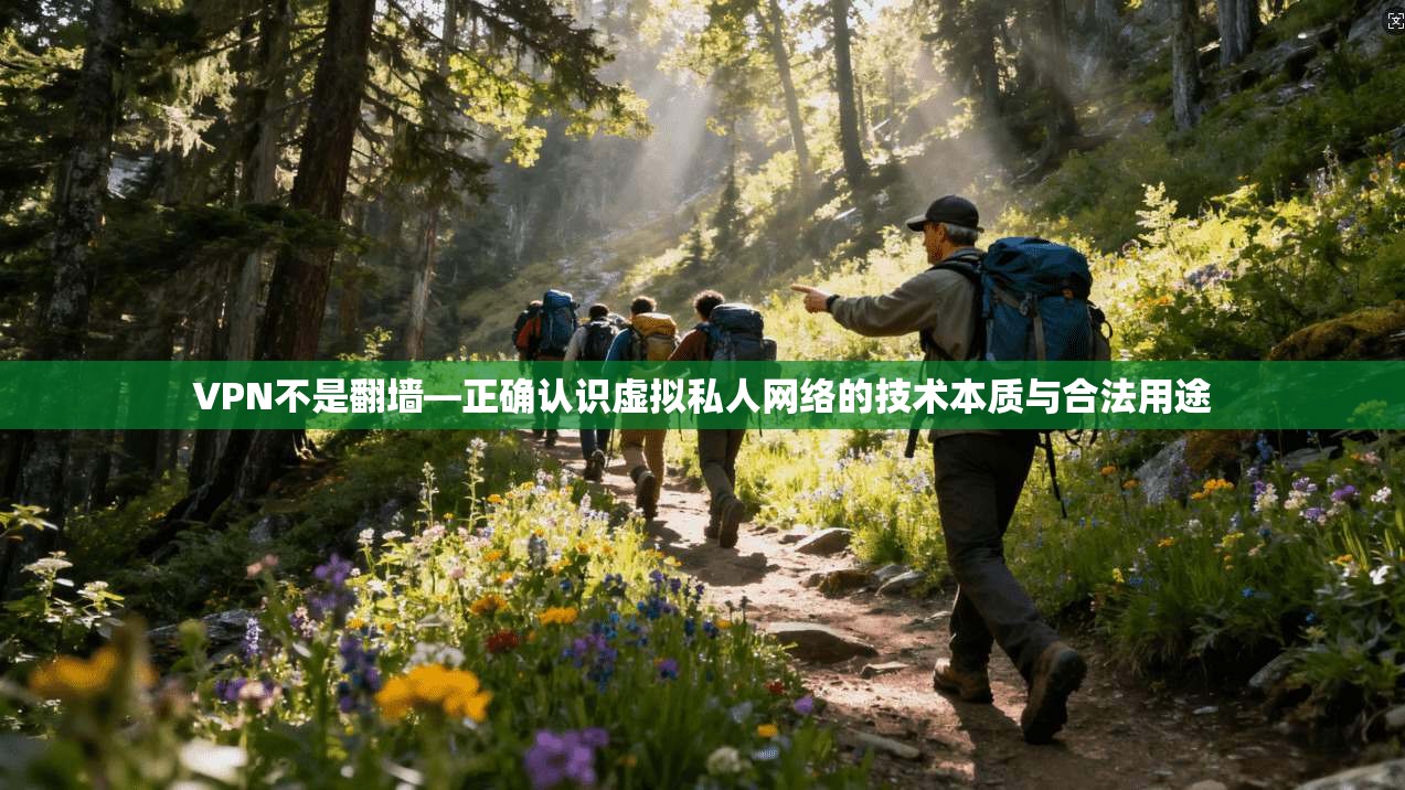 VPN不是翻墙—正确认识虚拟私人网络的技术本质与合法用途