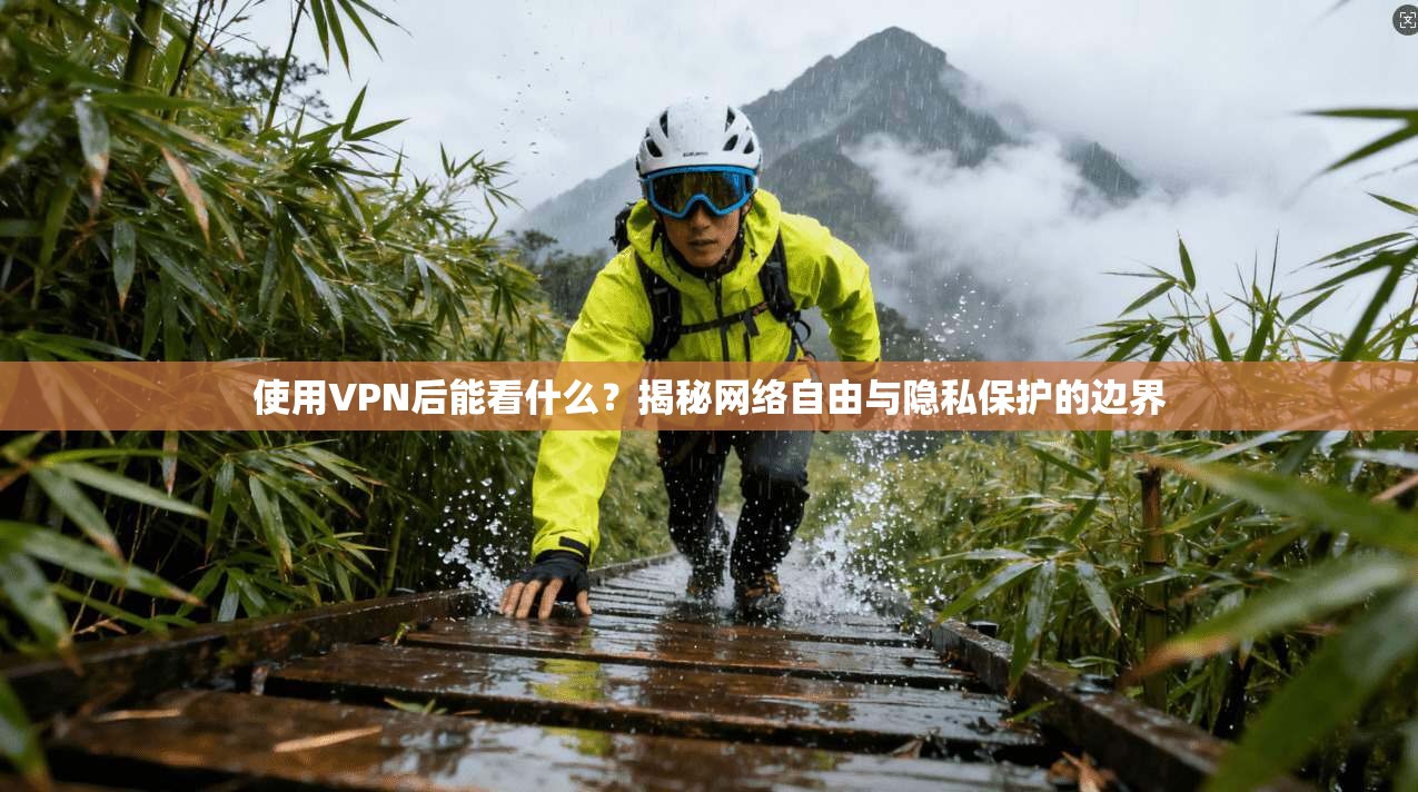 使用VPN后能看什么?揭秘网络自由与隐私保护的边界 使用VPN后能看什么?揭秘网络自由与隐私保护的边界