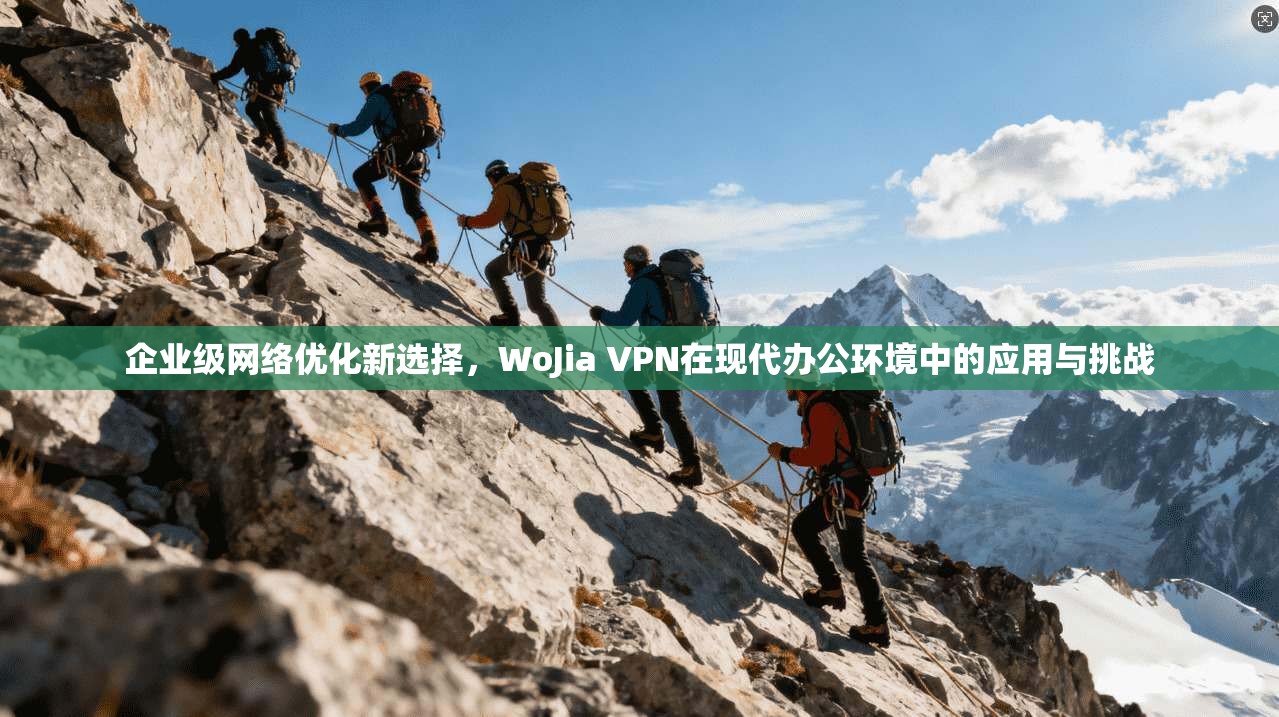 企业级网络优化新选择，WoJia VPN在现代办公环境中的应用与挑战