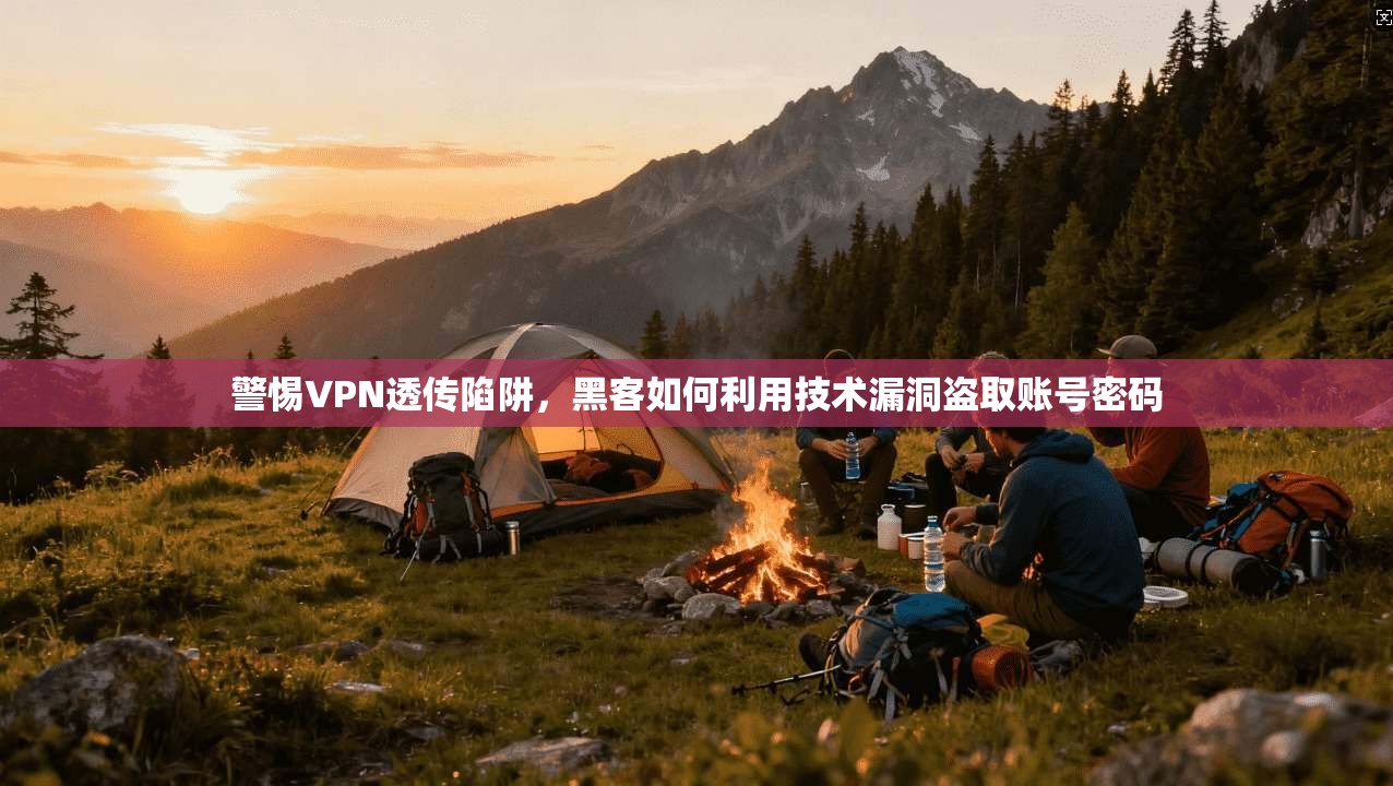 警惕VPN透传陷阱，黑客如何利用技术漏洞盗取账号密码