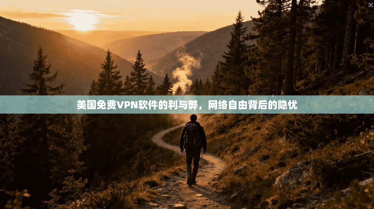 美国免费VPN软件的利与弊，网络自由背后的隐忧