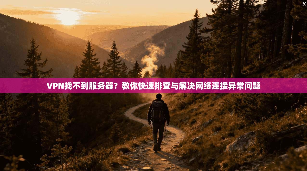 VPN找不到服务器？教你快速排查与解决网络连接异常问题