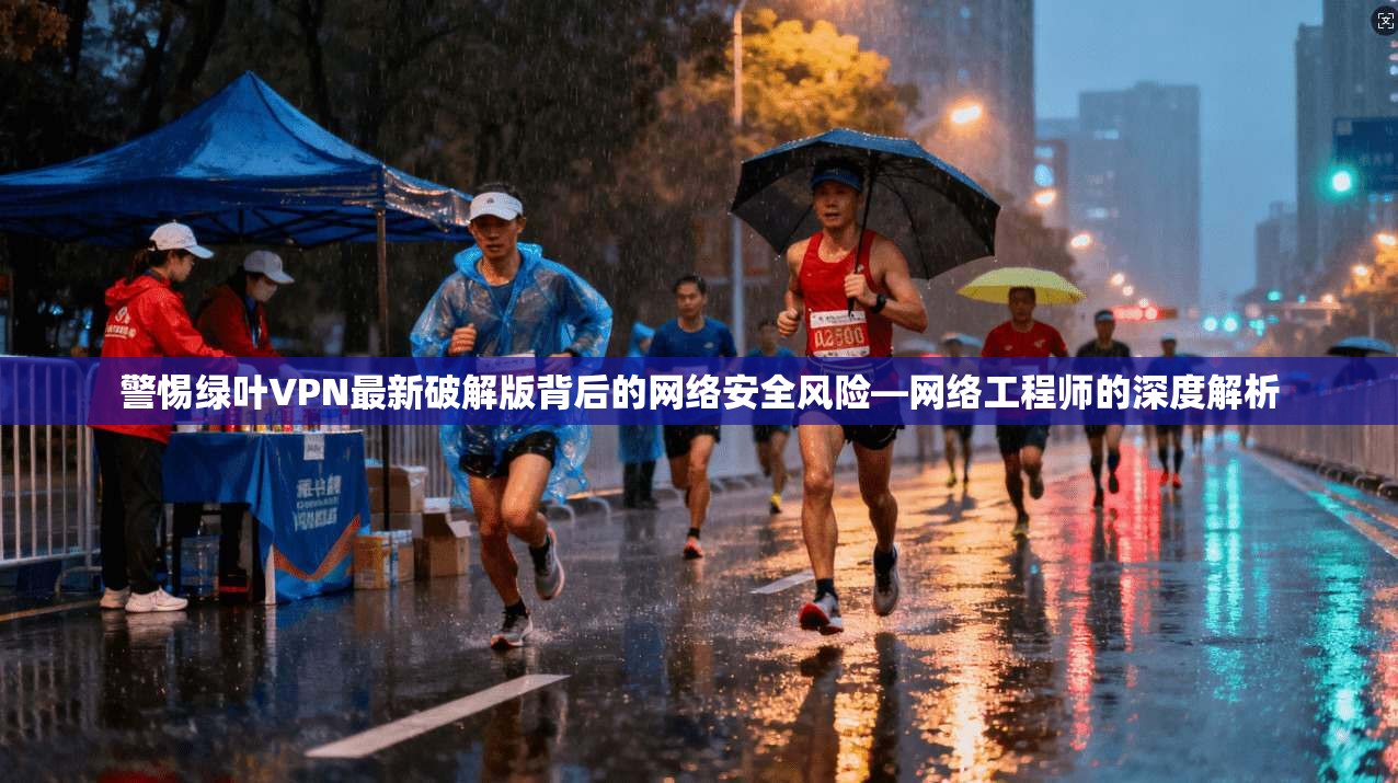 警惕绿叶VPN最新破解版背后的网络安全风险—网络工程师的深度解析