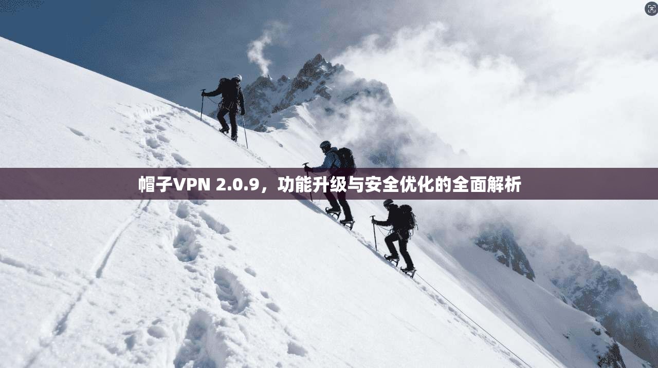 帽子VPN 2.0.9，功能升级与安全优化的全面解析