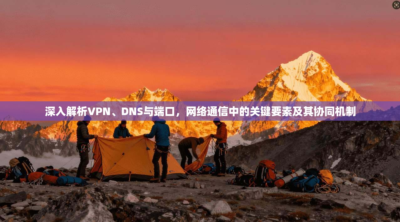 深入解析VPN、DNS与端口,网络通信中的关键要素及其协同机制 深入解析VPN、DNS与端口,网络通信中的关键要素及其协同机制