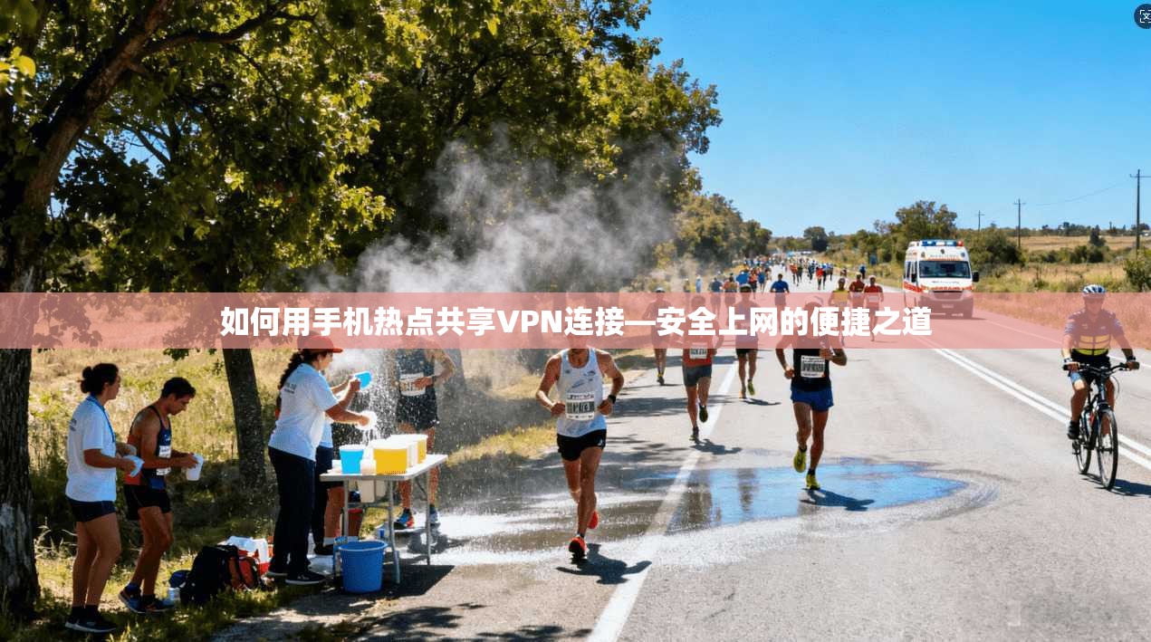 如何用手机热点共享VPN连接—安全上网的便捷之道