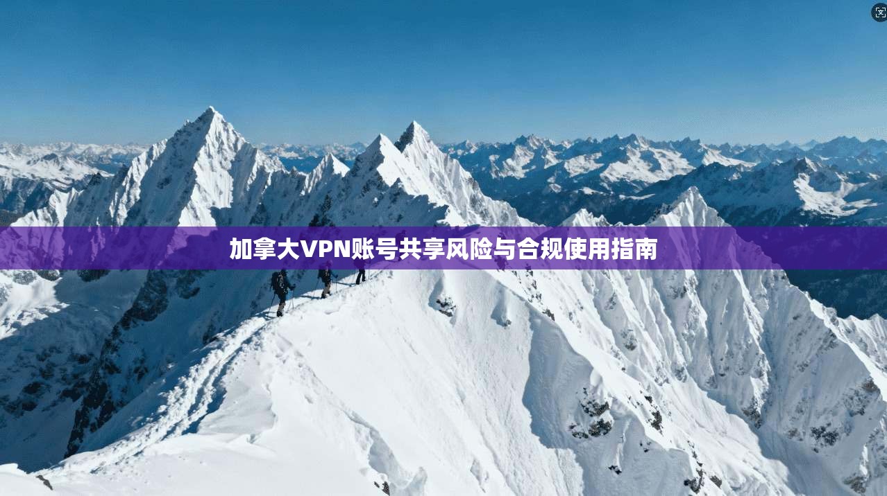 加拿大VPN账号共享风险与合规使用指南 加拿大VPN账号共享风险与合规使用指南