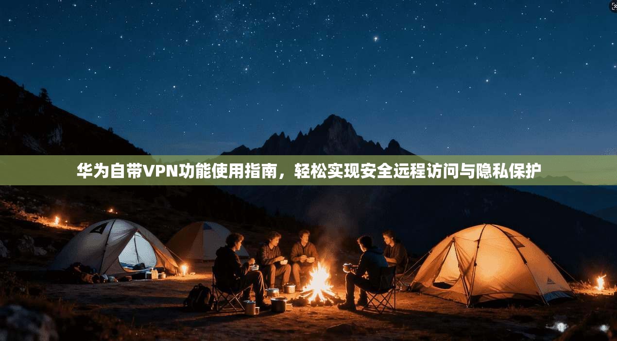 华为自带VPN功能使用指南，轻松实现安全远程访问与隐私保护