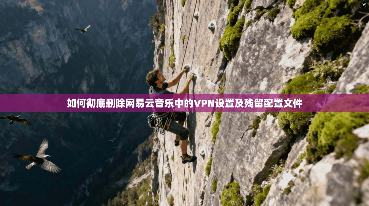 如何彻底删除网易云音乐中的VPN设置及残留配置文件