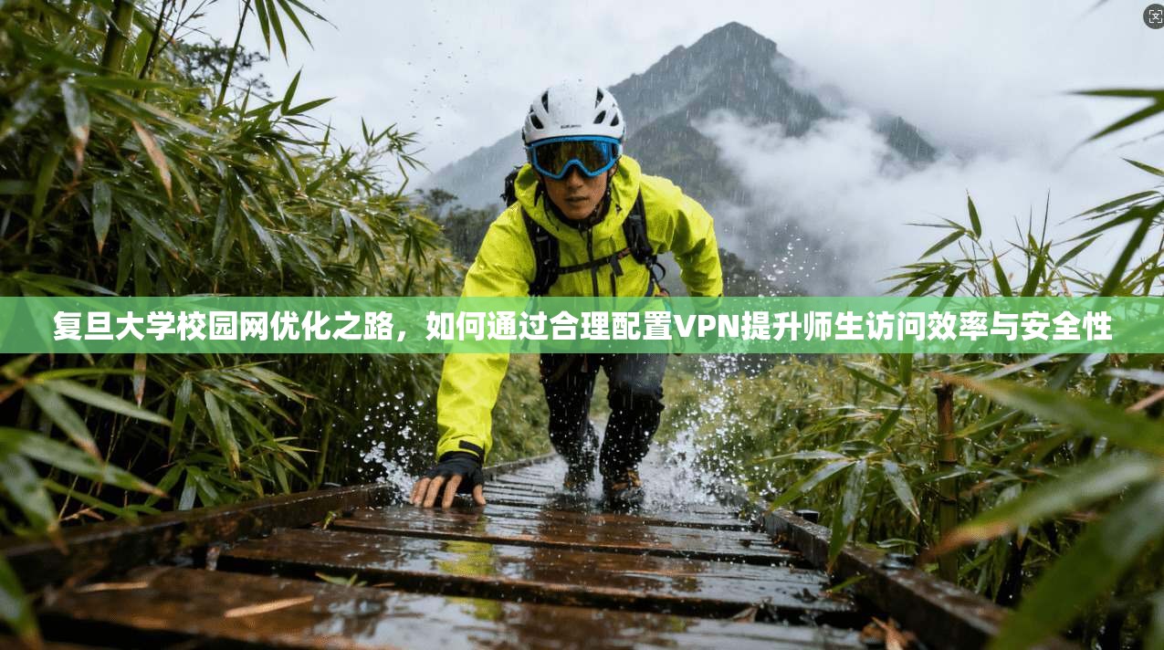 复旦大学校园网优化之路，如何通过合理配置VPN提升师生访问效率与安全性
