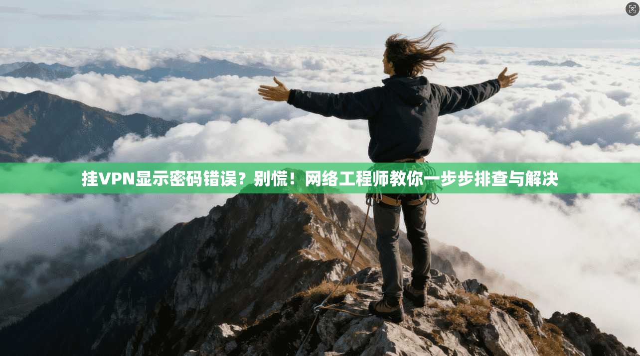 挂VPN显示密码错误？别慌！网络工程师教你一步步排查与解决