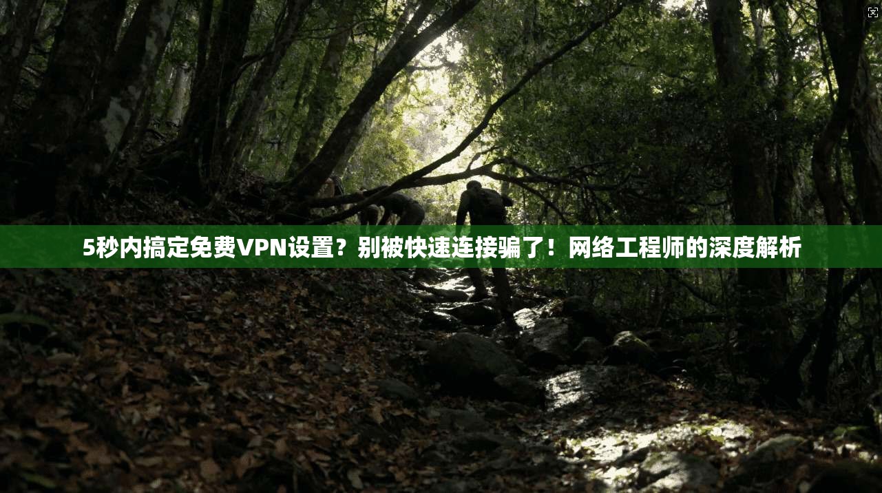 5秒内搞定免费VPN设置?别被快速连接骗了!网络工程师的深度解析 5秒内搞定免费VPN设置?别被快速连接骗了!网络工程师的深度解析