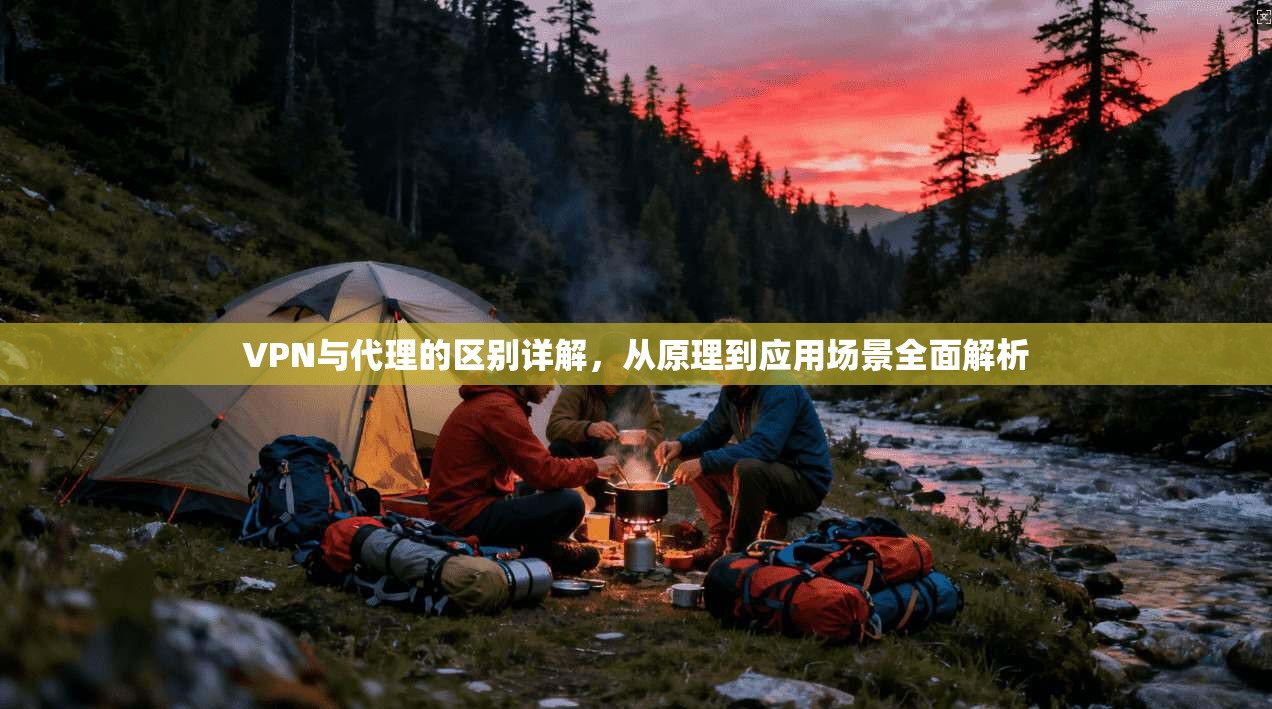 VPN与代理的区别详解，从原理到应用场景全面解析