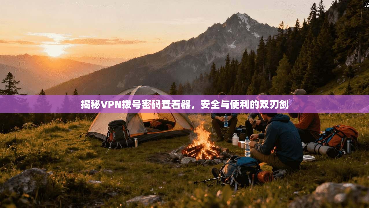 揭秘VPN拨号密码查看器，安全与便利的双刃剑