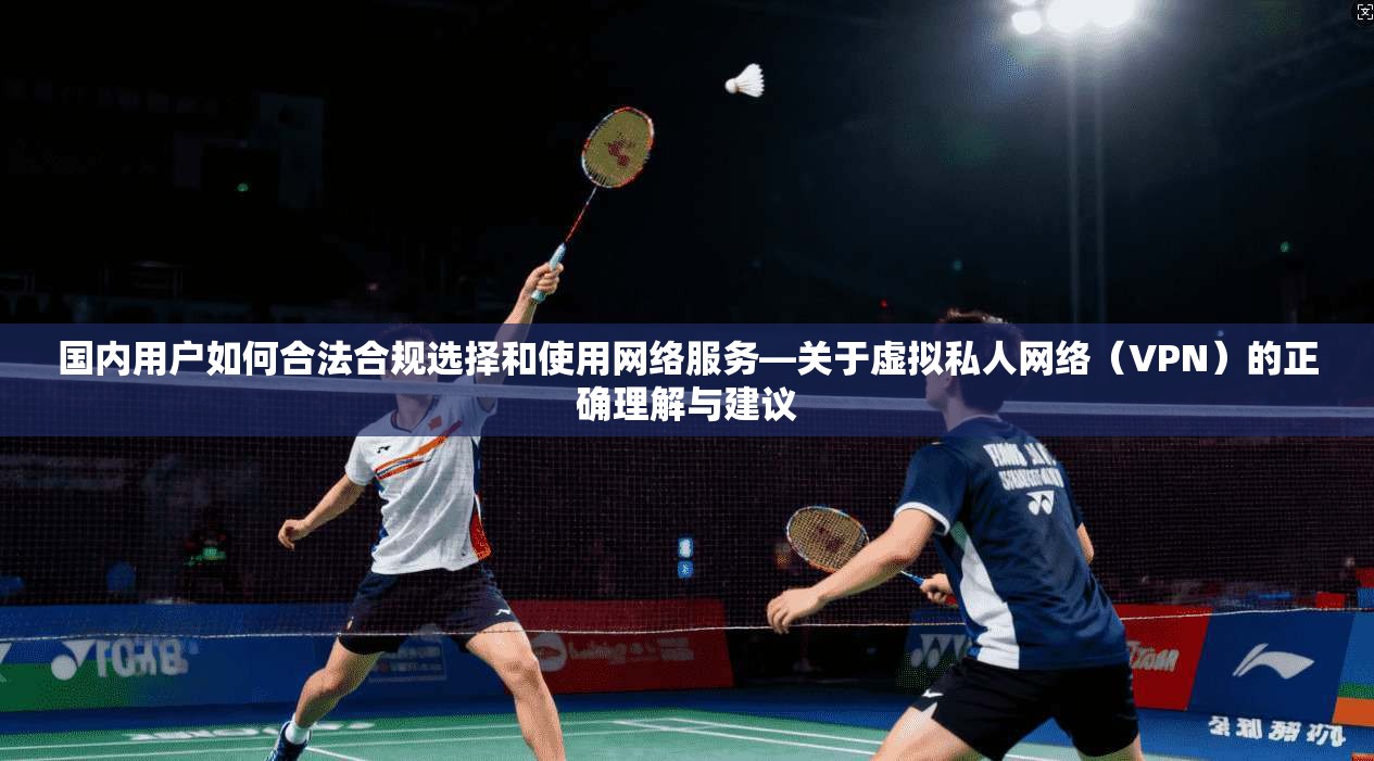 国内用户如何合法合规选择和使用网络服务—关于虚拟私人网络(VPN)的正确理解与建议 国内用户如何合法合规选择和使用网络服务—关于虚拟私人网络(VPN)的正确理解与建议