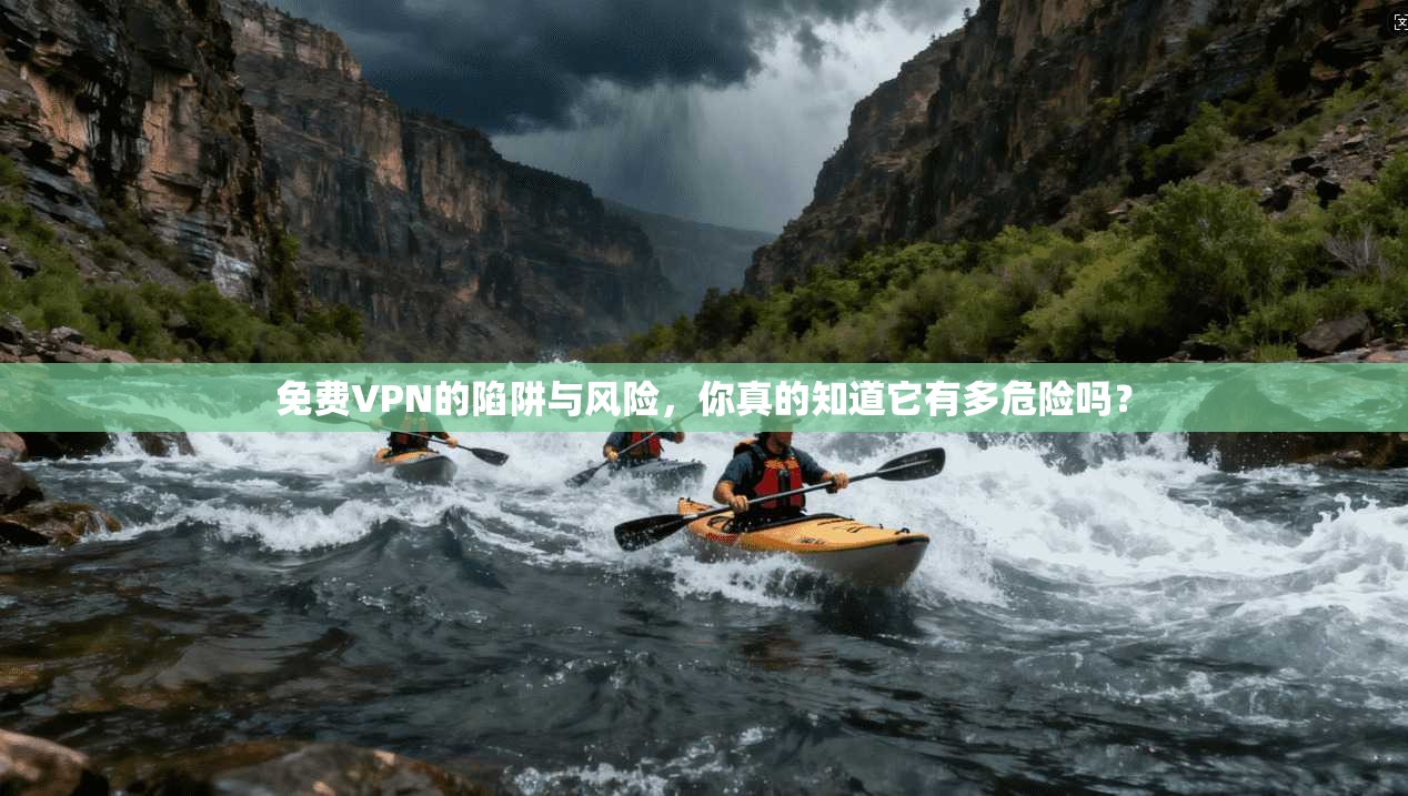 免费VPN的陷阱与风险，你真的知道它有多危险吗？
