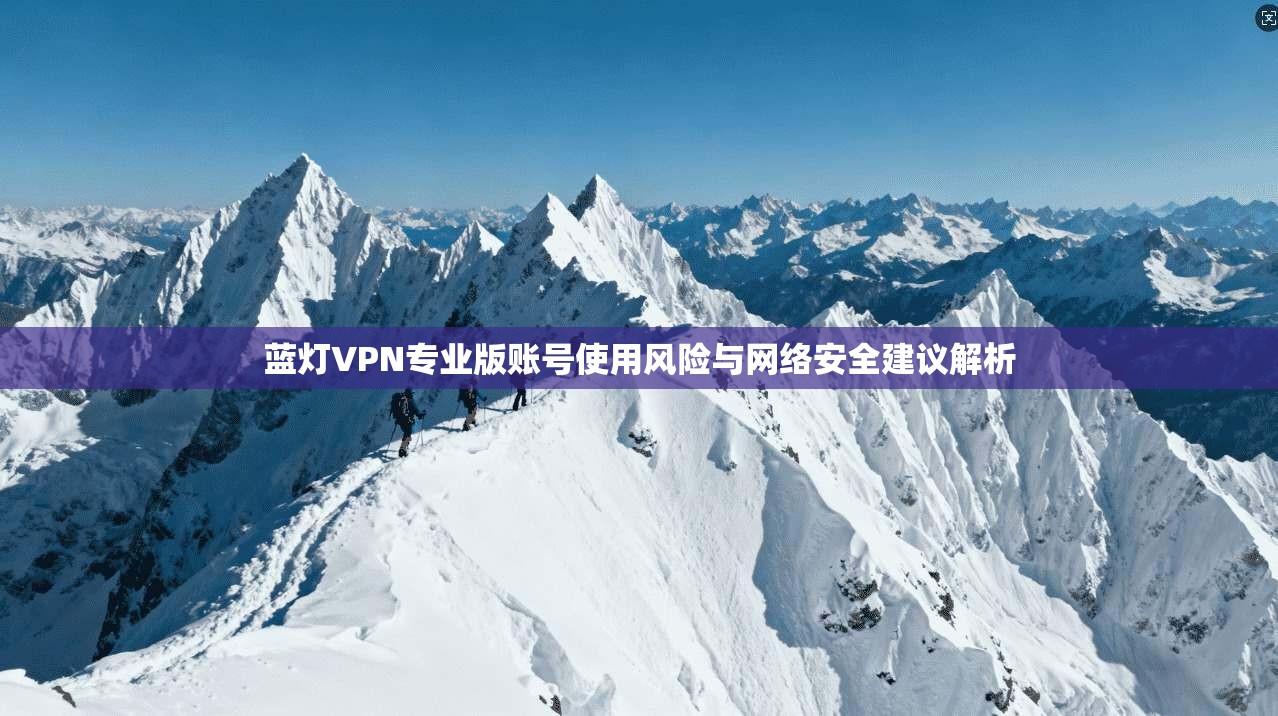 蓝灯VPN专业版账号使用风险与网络安全建议解析