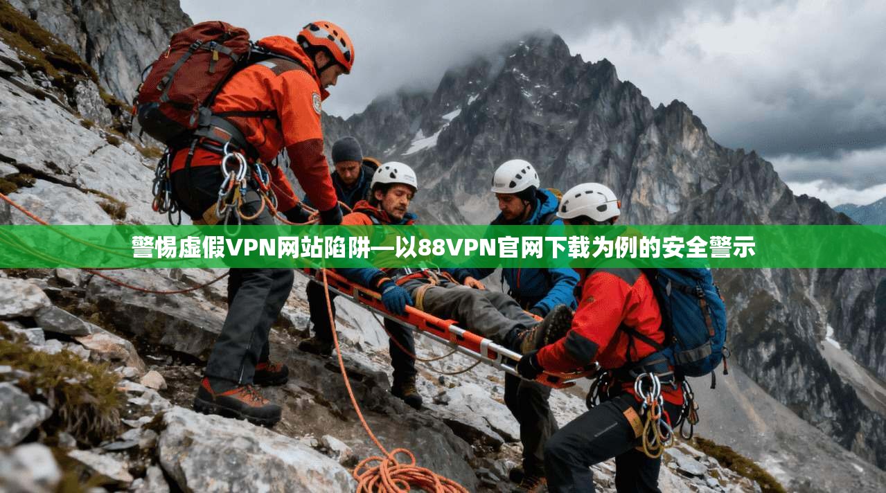 警惕虚假VPN网站陷阱—以88VPN官网下载为例的安全警示 警惕虚假VPN网站陷阱—以88VPN官网下载为例的安全警示