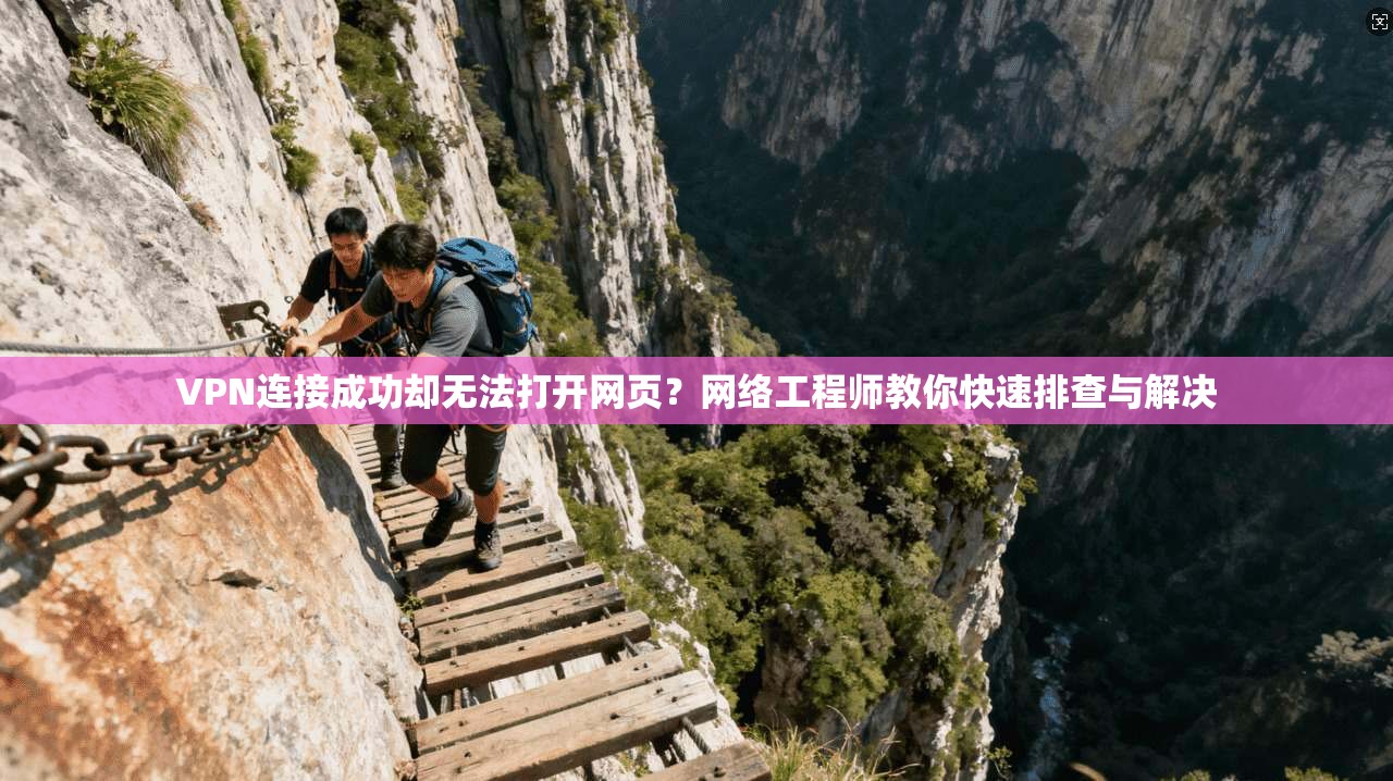 VPN连接成功却无法打开网页?网络工程师教你快速排查与解决 VPN连接成功却无法打开网页?网络工程师教你快速排查与解决