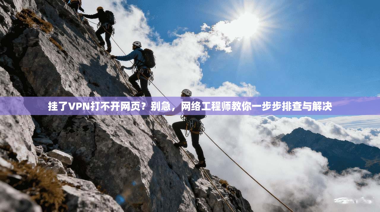 挂了VPN打不开网页?别急,网络工程师教你一步步排查与解决 挂了VPN打不开网页?别急,网络工程师教你一步步排查与解决