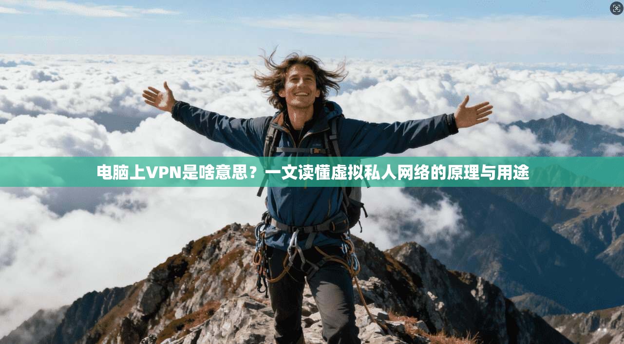 电脑上VPN是啥意思？一文读懂虚拟私人网络的原理与用途