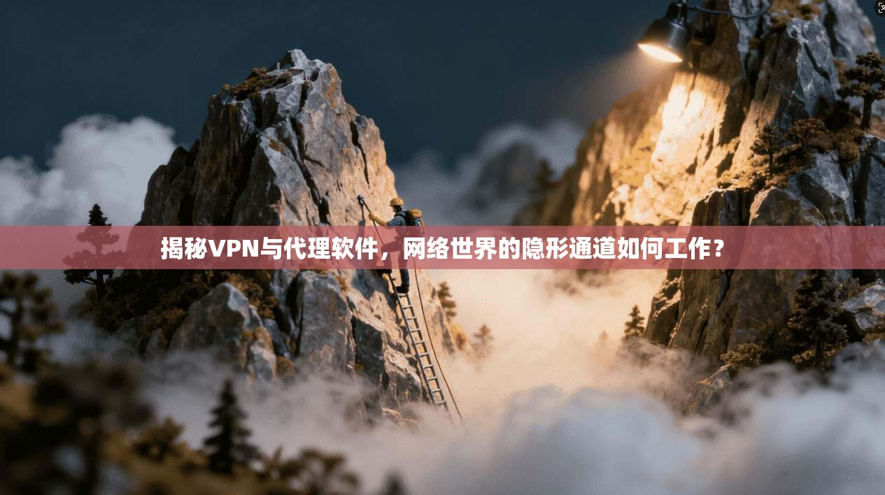 揭秘VPN与代理软件，网络世界的隐形通道如何工作？
