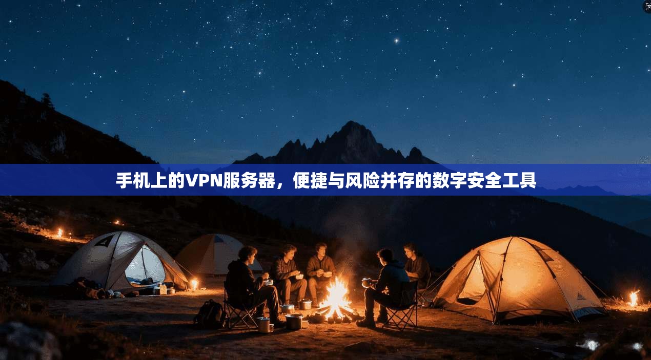 手机上的VPN服务器,便捷与风险并存的数字安全工具 手机上的VPN服务器,便捷与风险并存的数字安全工具