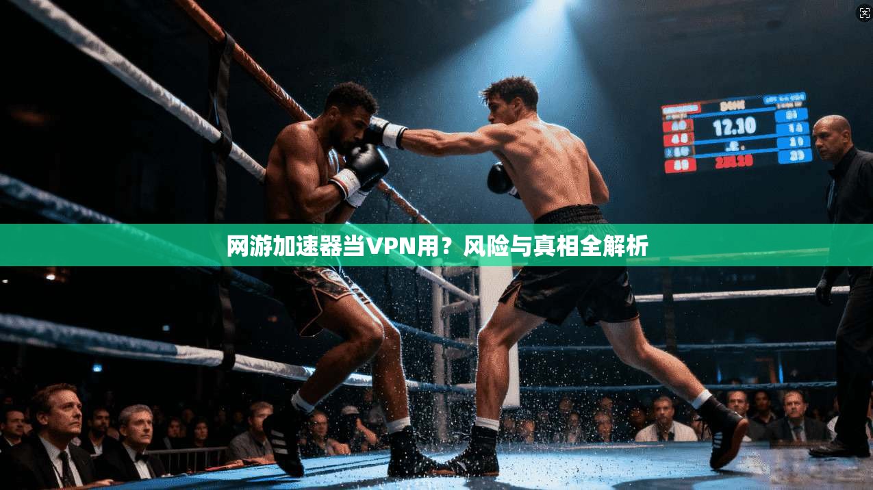 网游加速器当VPN用？风险与真相全解析