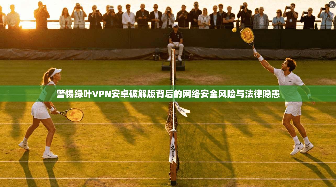 警惕绿叶VPN安卓破解版背后的网络安全风险与法律隐患