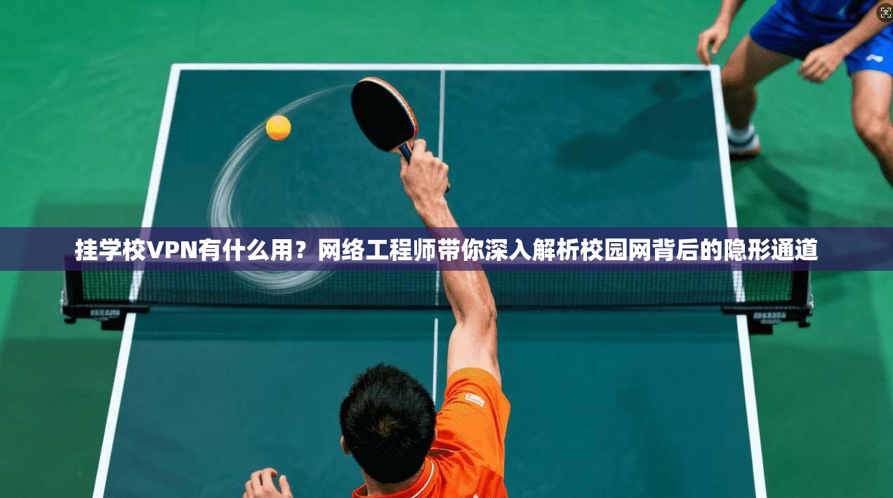 挂学校VPN有什么用？网络工程师带你深入解析校园网背后的隐形通道