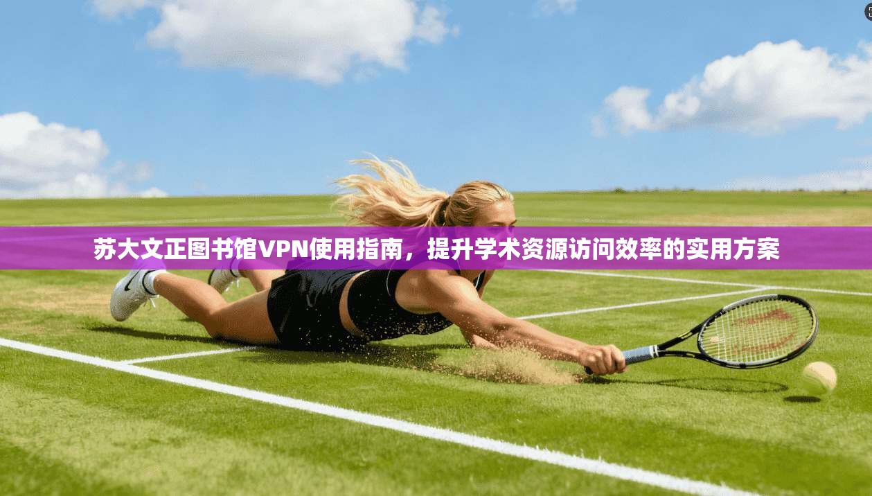 苏大文正图书馆VPN使用指南，提升学术资源访问效率的实用方案