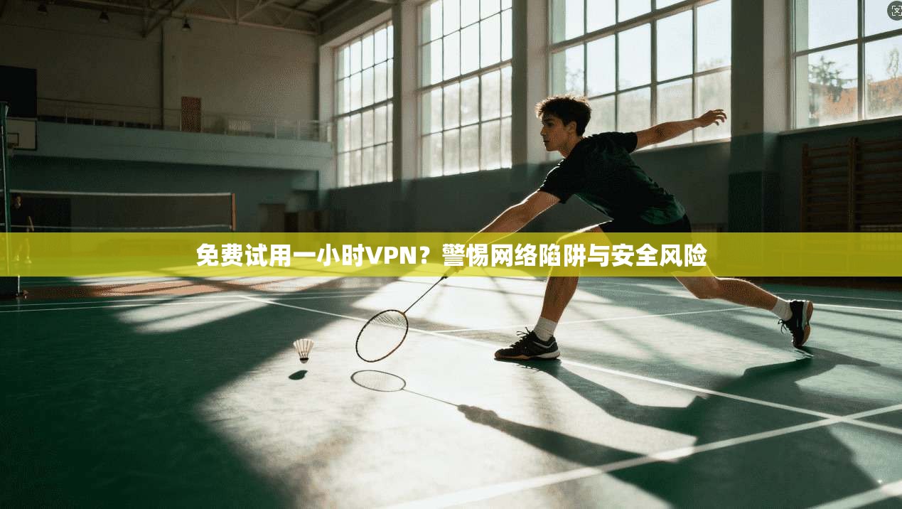 免费试用一小时VPN?警惕网络陷阱与安全风险 免费试用一小时VPN?警惕网络陷阱与安全风险