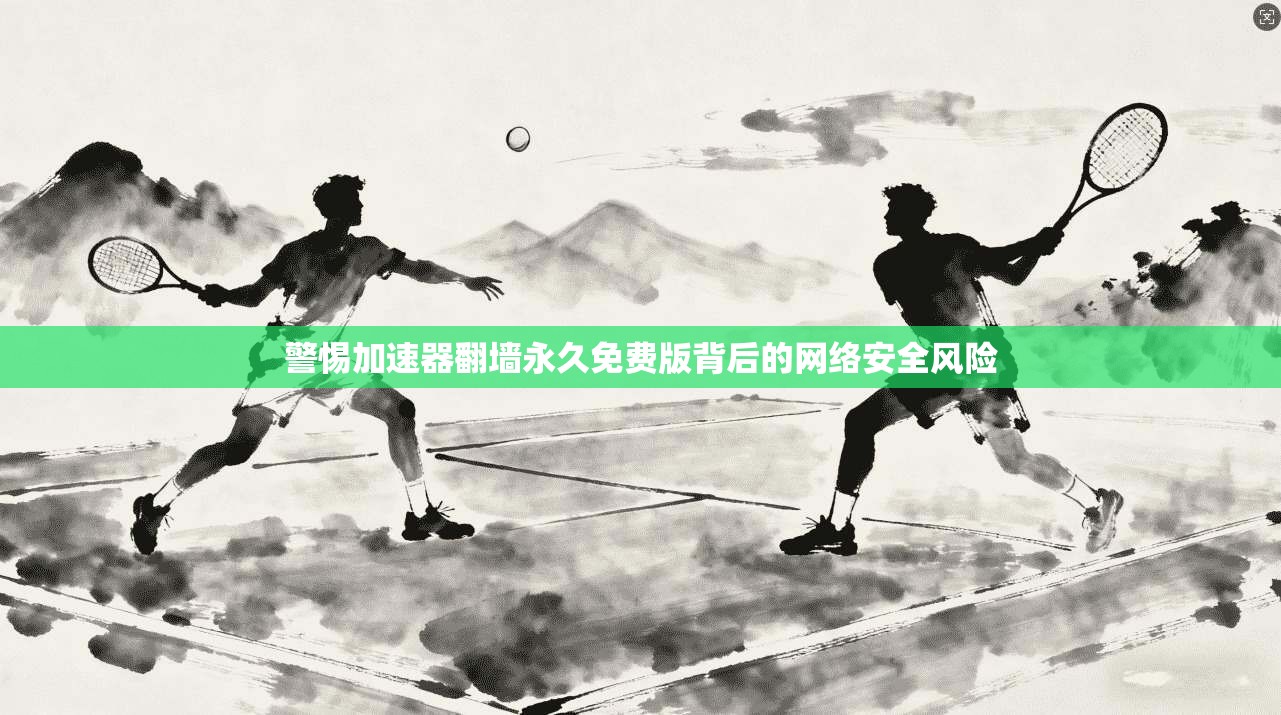 警惕加速器翻墙永久免费版背后的网络安全风险