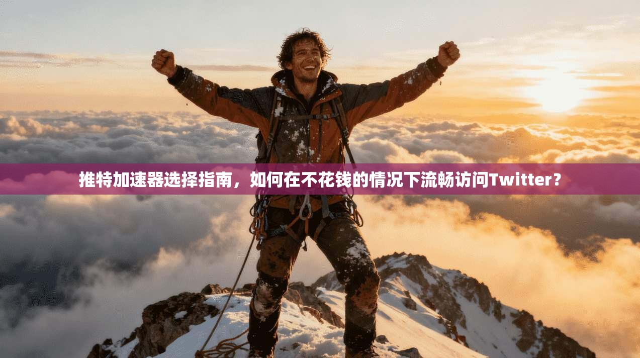 推特加速器选择指南，如何在不花钱的情况下流畅访问Twitter？