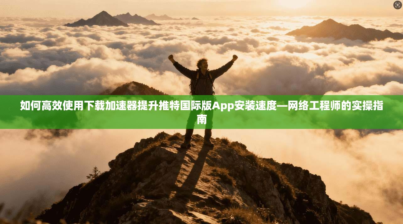 如何高效使用下载加速器提升推特国际版App安装速度—网络工程师的实操指南