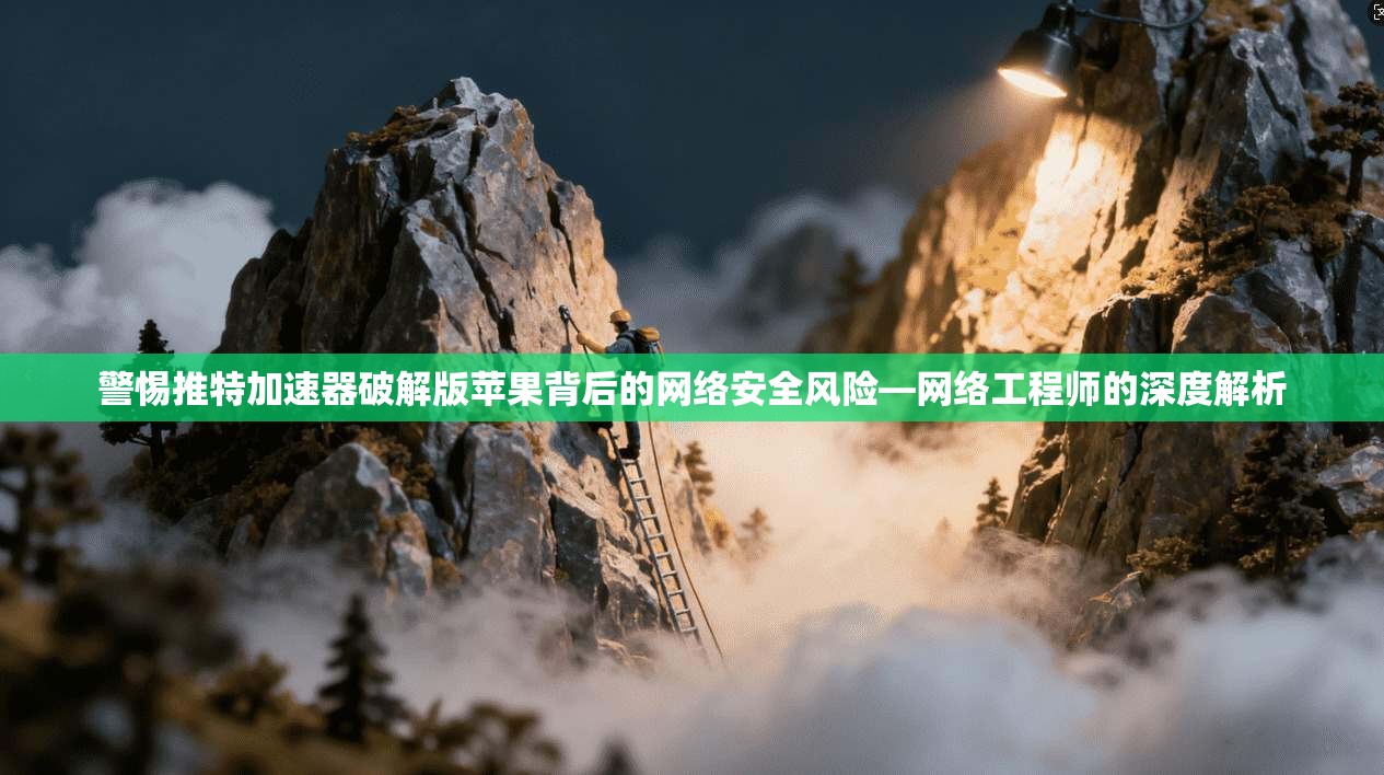 警惕推特加速器破解版苹果背后的网络安全风险—网络工程师的深度解析